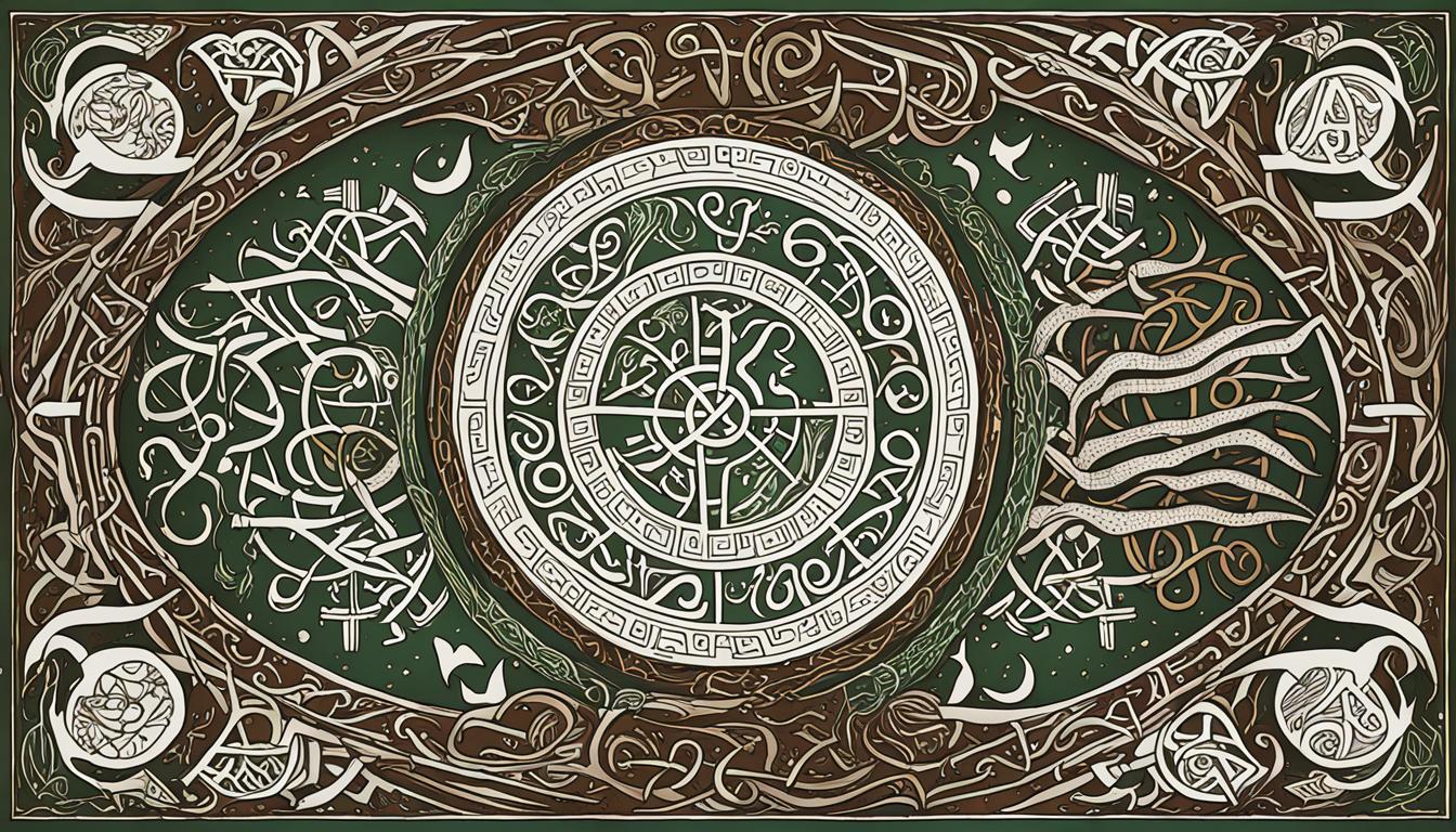 Nordyckie runy wikingów - alfabet runiczny znaczenie symboli