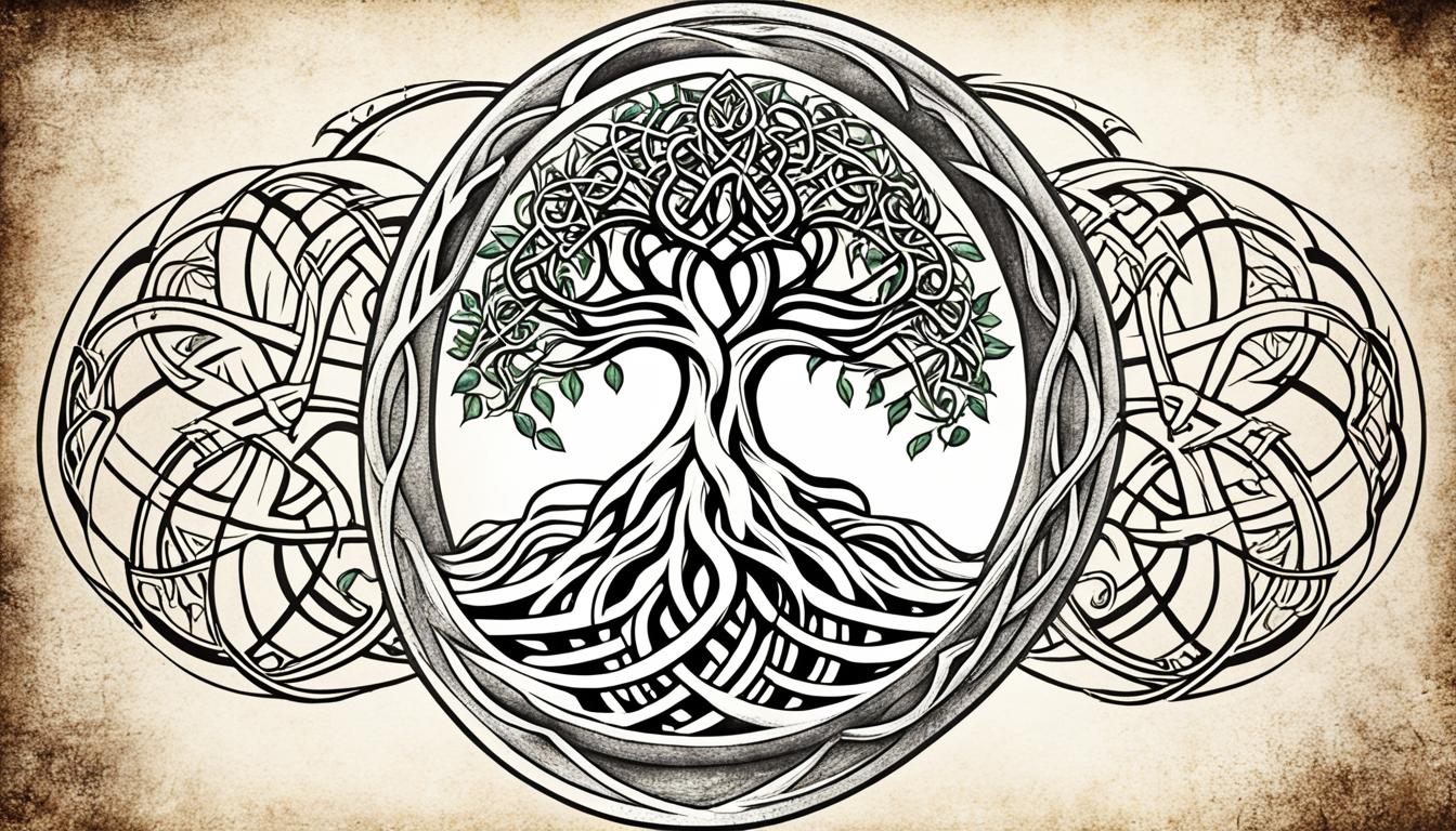 Triquetra i Yggdrasil - cykliczność życia i natury w symbolach nordyckich