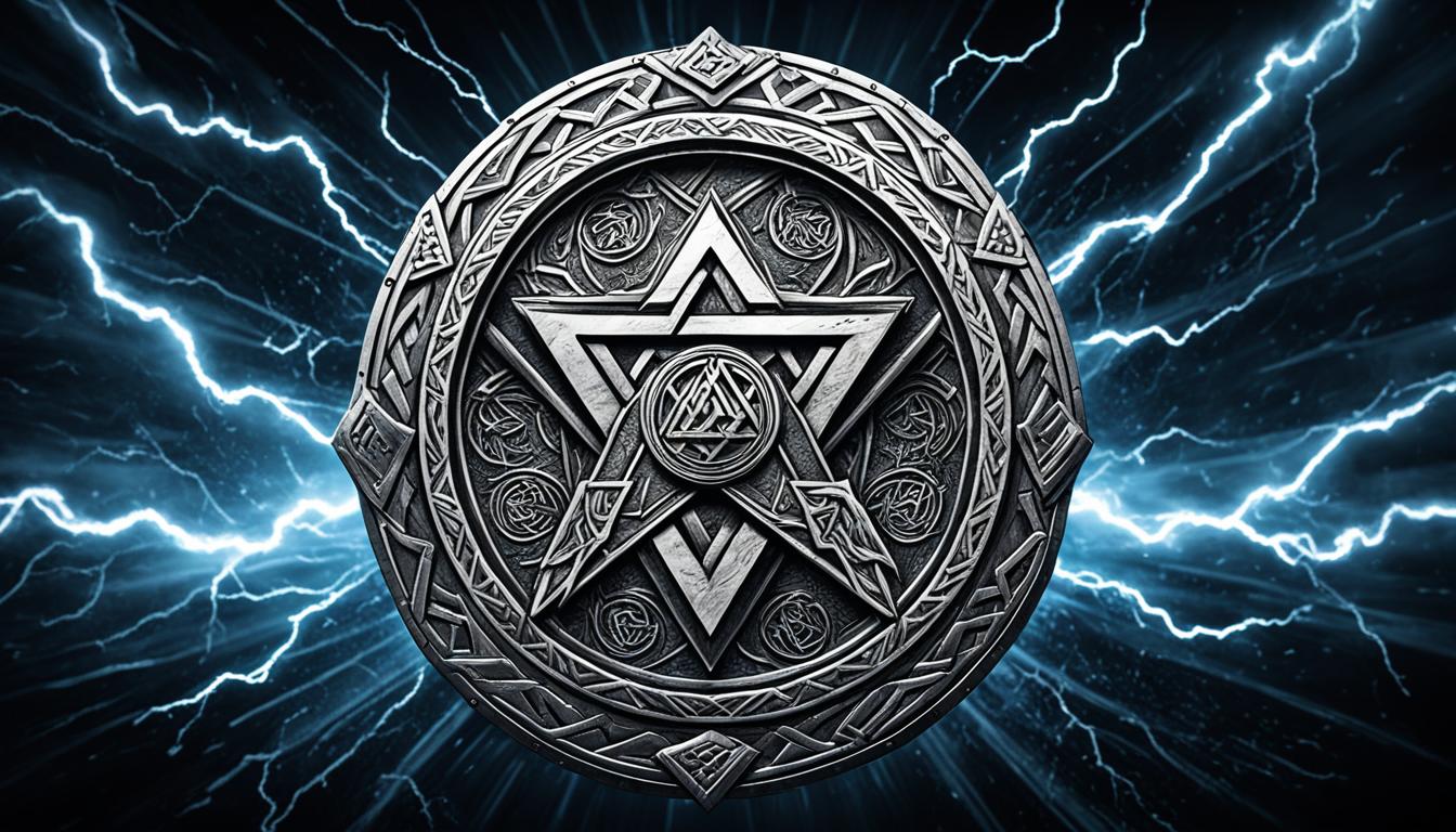 Valknut i Mjolnir - symbole nordyckich wojowników